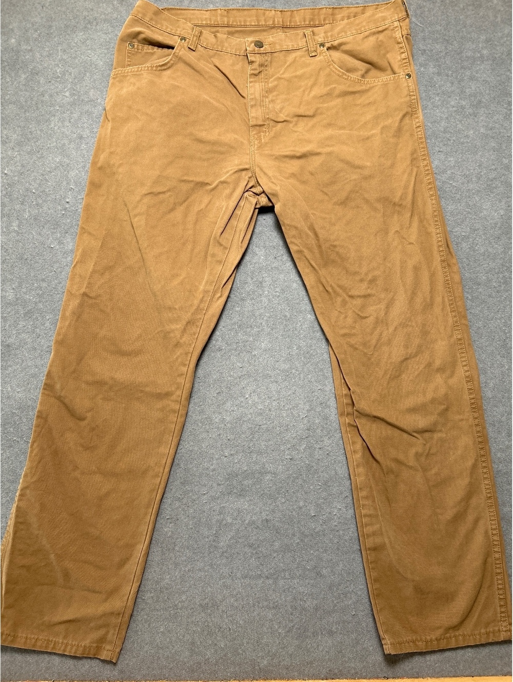 Wrangler WorkWear Men's Classic Fit Brown Pants Size 40x32
